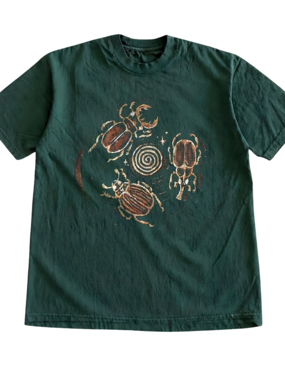 Forest Green Beetle Graphic Tee